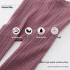 Autumn Cotton Baby Girls' Solid Color Tights and Leggings