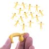 Creative 10 Pcs/Lot Kids Party Supply Favors Yellow Man Mini Sticky Emoji Toy for Children