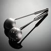 304 Stainless Steel Skimmer & Ladle Set with Stand-Up Hollow Handle for Kitchen Cooking