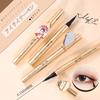 Qin Derdom Eyeliner Pen, Creamy Touch Liner, Ultra-Fine Brush, Smudge-Proof, Real Black, Long-Lasting, for Under-Eye Line, Quick-Drying, Black,