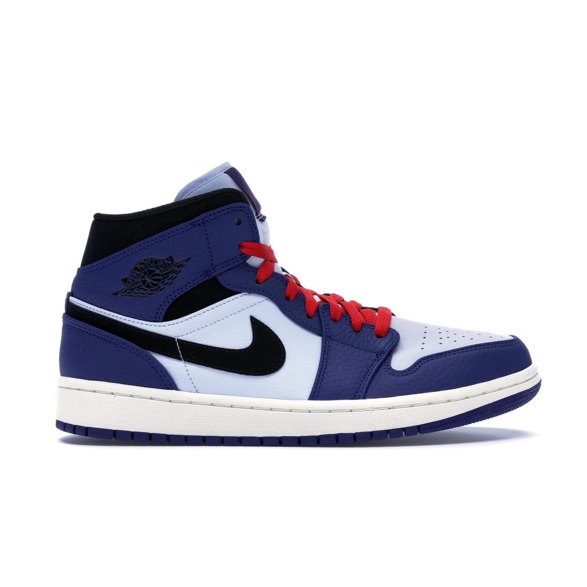 

Мужские кроссовки Air Jordan 1 Retro Mid SE Deep Royal Blue черные 852542-400
