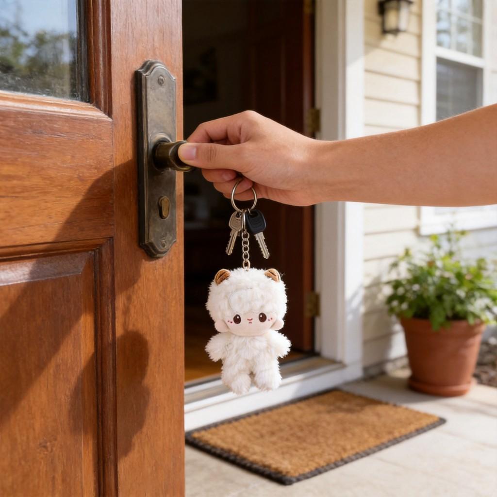 Plush Sheep Keychain Soft Toy For Kids And Teens Gift Ideas