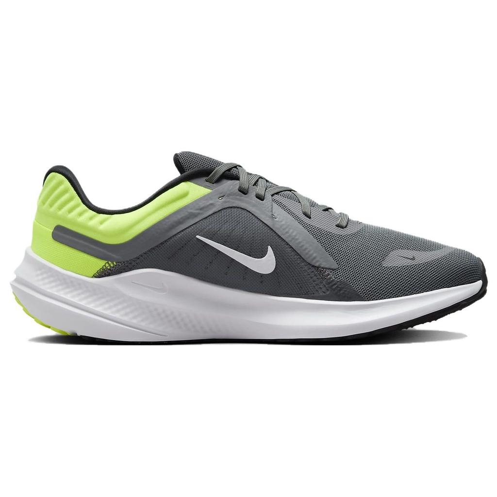 Nike Quest 5 Smoke Grey Volt Black White Men Sneakers DD0204-010