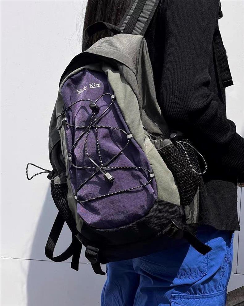 Kconnect MatinKim Retro Sportowy Plecak ze Sznurkiem Colorblock