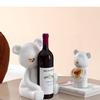 Cute Bear Home Key Storage Rack, Shelf Ornament, Light Luxury Entrance Decoration, Wine Cabinet Decoration Ins Style