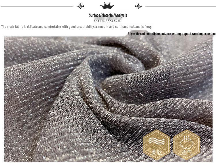 Lehký letní šál: Stylový krátký kardigan ze síťoviny, ideální k šatům