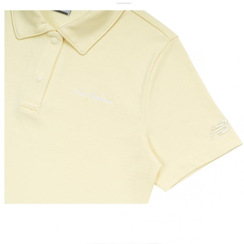 New Balance Dámské tričko s krátkým rukávem a polokroužkovým límcem, síťovina, velikost 31