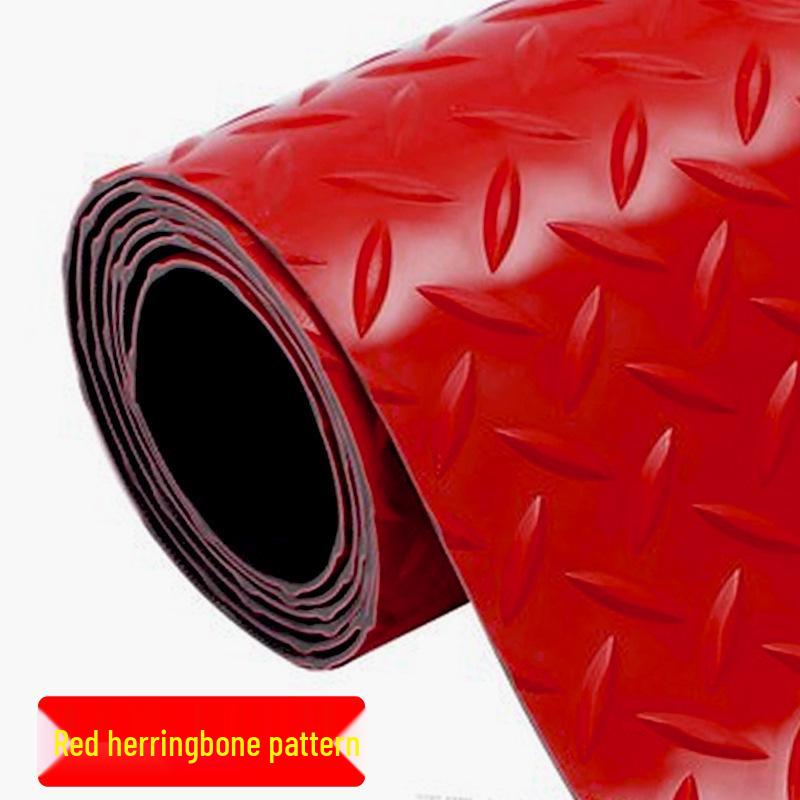 PVC Oxford Non-Slip Mat: Thickened, Wear-Resistant, Waterproof, and Moisture-Proof for Workshops, Warehouses, Corridors, and Restaurants.