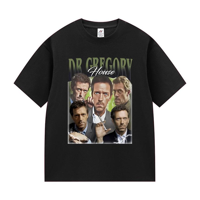 Dr Gregory House Md Funny Meme Tee Shirt Unisexs Women Vintage High Quality Fashion Tshirt Summer 100 Cotton Oversized T Shirts