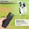 Dog Ultrasonic Repeller Pet Training Device Outdoor Deterrent Chaser Portable Anti-barking Device with LED To Repel Cats & Dogs