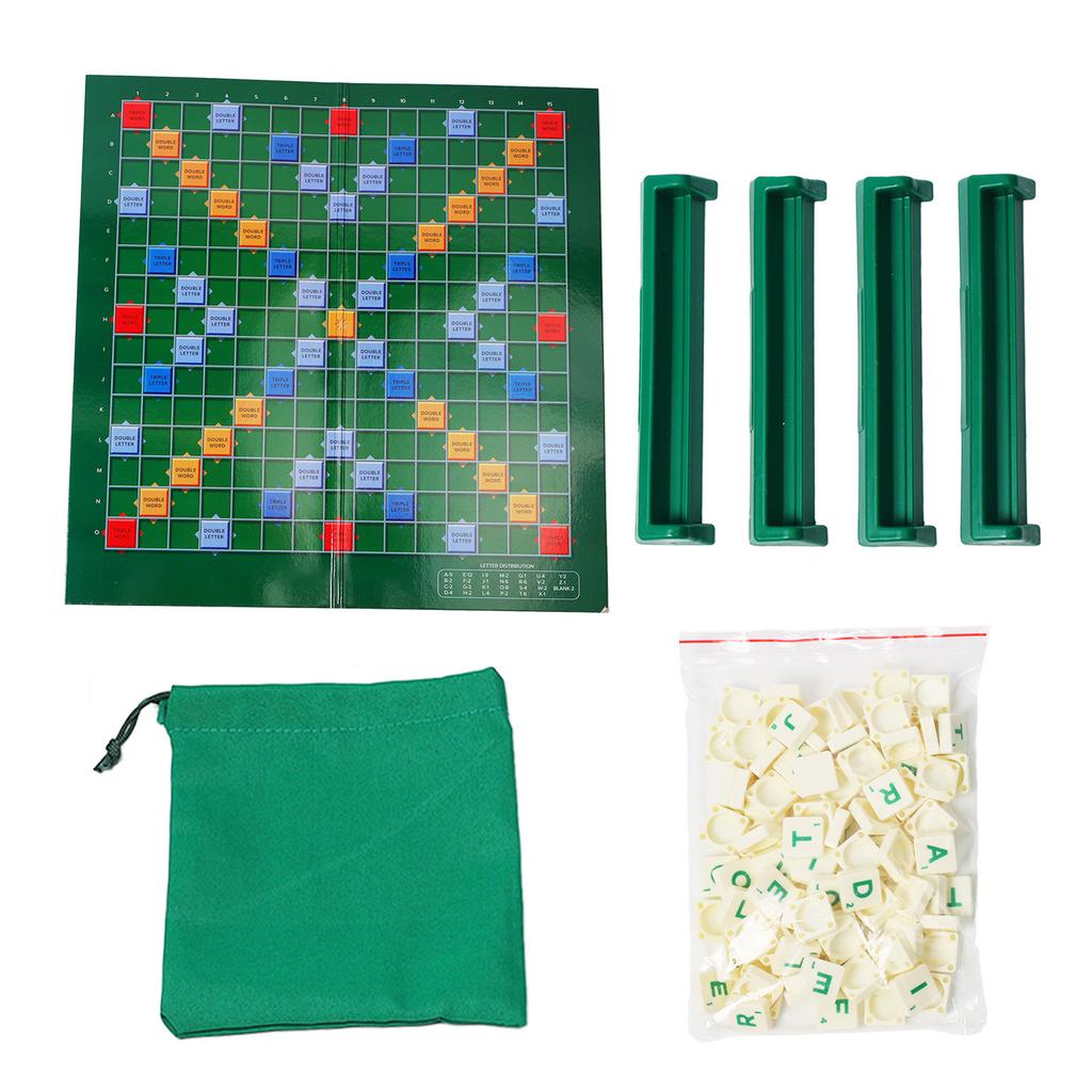 Crossword Puzzle Kids Educational 2?4 Person English Word Puzzle Children Board Game