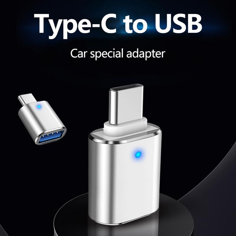 Aluminum Usb 3.0 To Type C Adapter Otg To Usb C Usb-A To Micro Usb Type-C Female Adapters For Macbook Pro/Air And Smartphone