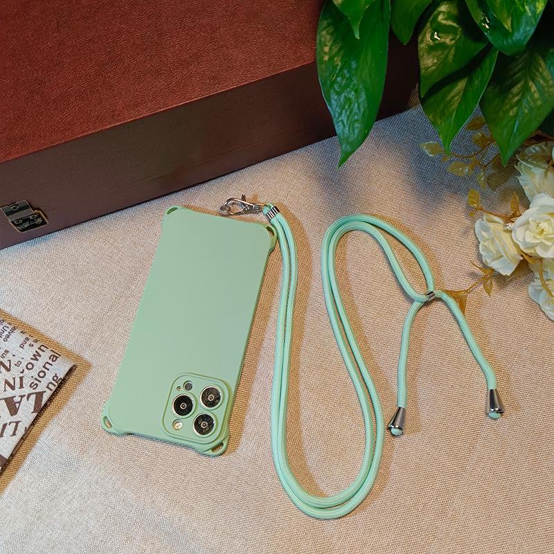 Adjustable and Durable Anti-Lost Mobile Phone Lanyard - Crossbody, Neck Hanging, and Retractable Wrist Rope