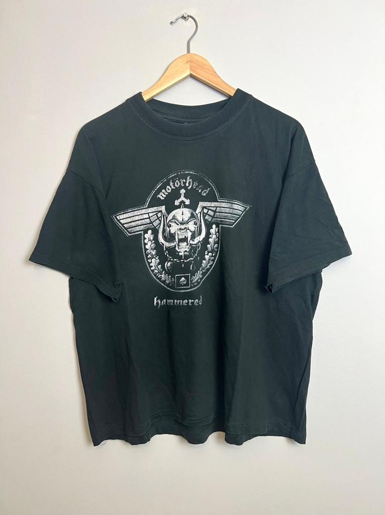 Rare Motorhead Hammered Vintage Distressed Band Tee 00s Unisex T-Shirt