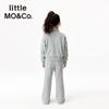 little MO&Co. Girls' Bow Cardigan and Flared Pants Set