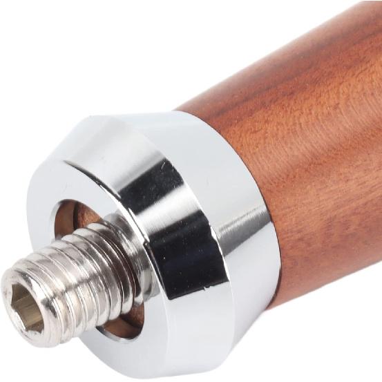 

M10 Бездонный Портафильтр Ручка Портафильтра для Кофе Ручка Кофеварки Ручка из Массива Дерева Ручка Кофейного Фильтра Деревянная Ручка для Эспрессо-машины Ручка для Кофеварки