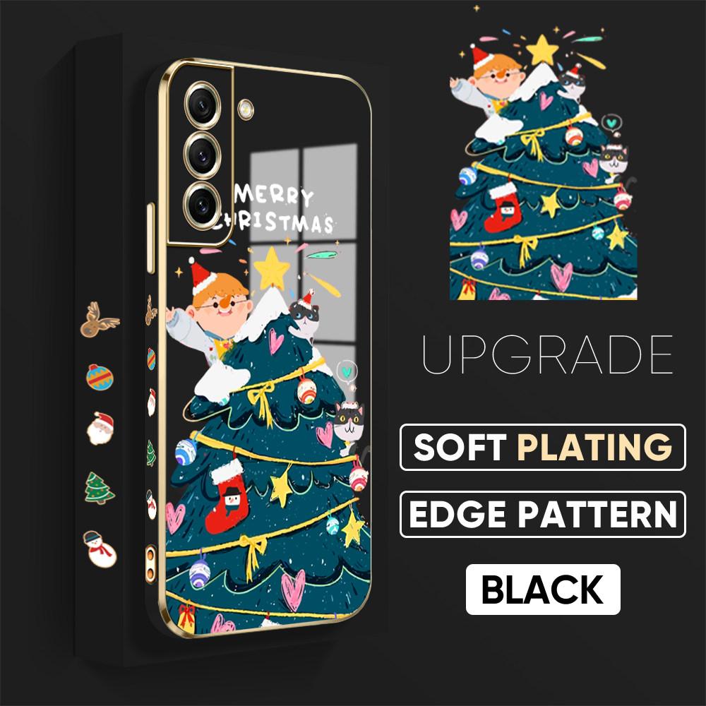 Bunte Druckmuster Quadratisches Randmuster Gehäuse Überzogene Telefonschale Luxus-Beschichtung Weiche Telefonhülle für iPhone Motorola Moto OnePlus Samsung