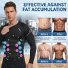 Men's Long Sleeve Swim Shirt Rash Guard Quick Dry UV Protection Surfing Beachwear for Swimming Water Sports and Outdoor Activities