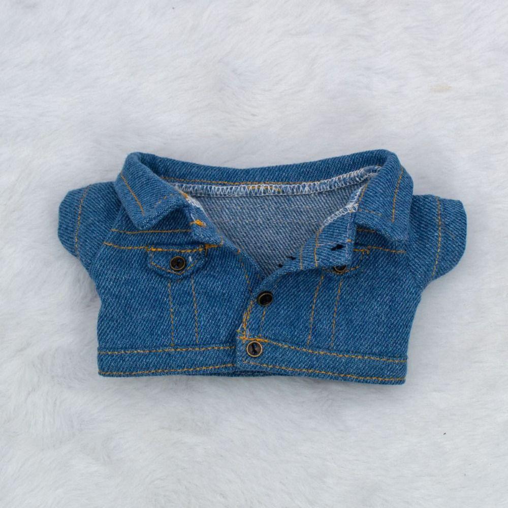 4 Colors Cotton Doll Clothes Casual Wears Doll Coat Tops New 1/12 Dolls Clothes  10cm Cotton Doll