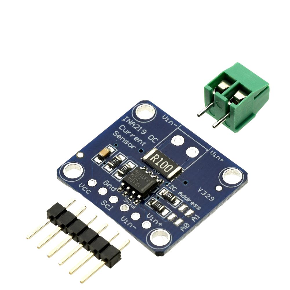

1/5/10pcs MCU-219 INA219 I2C Interfaces Zero-Drift Bi-directional Current / Power Monitoring Sensor Module