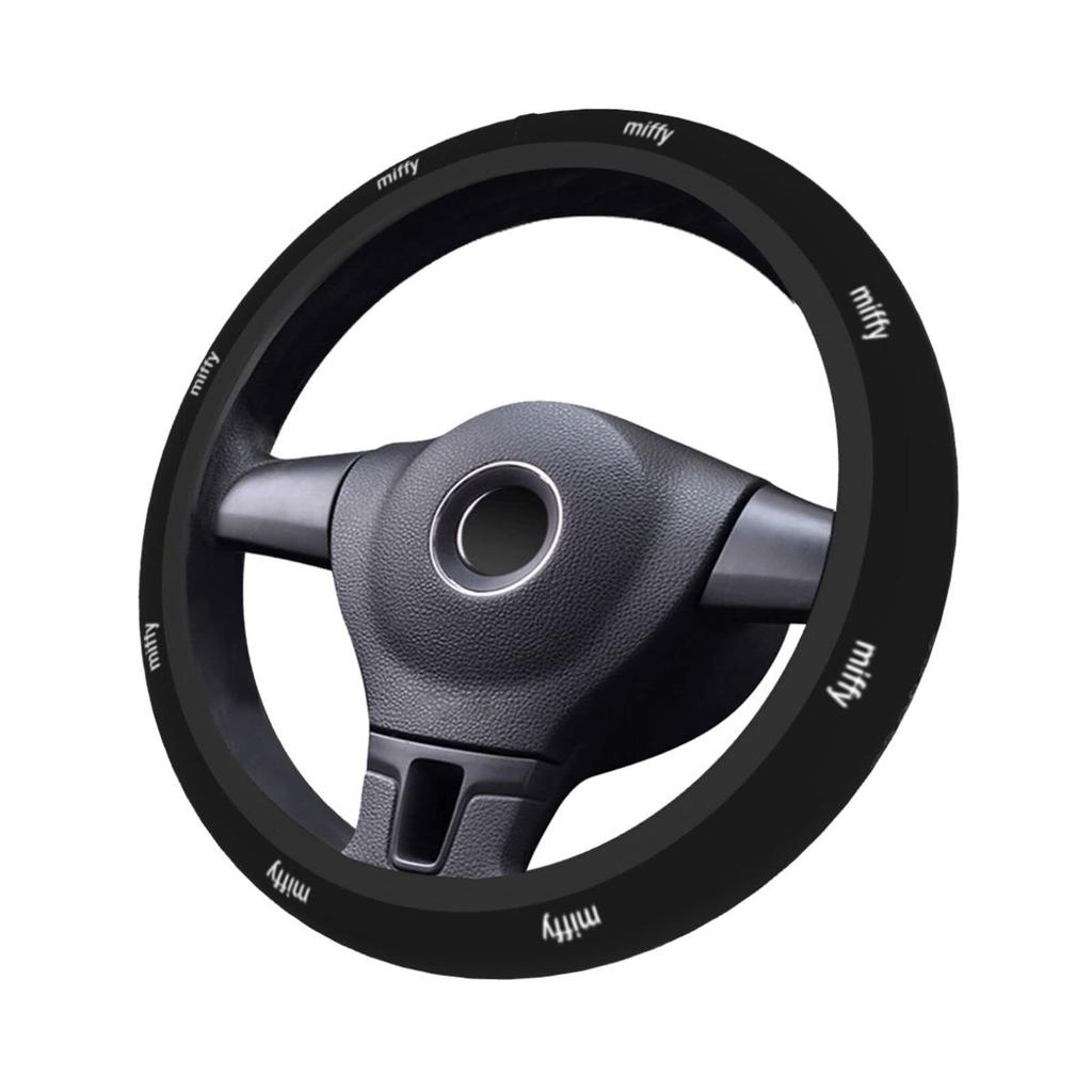 Miffy Steering Wheel Cover for Cars, Light Vehicles, Steering Wheel Cover, Stylish, Anti-Slip, Stain