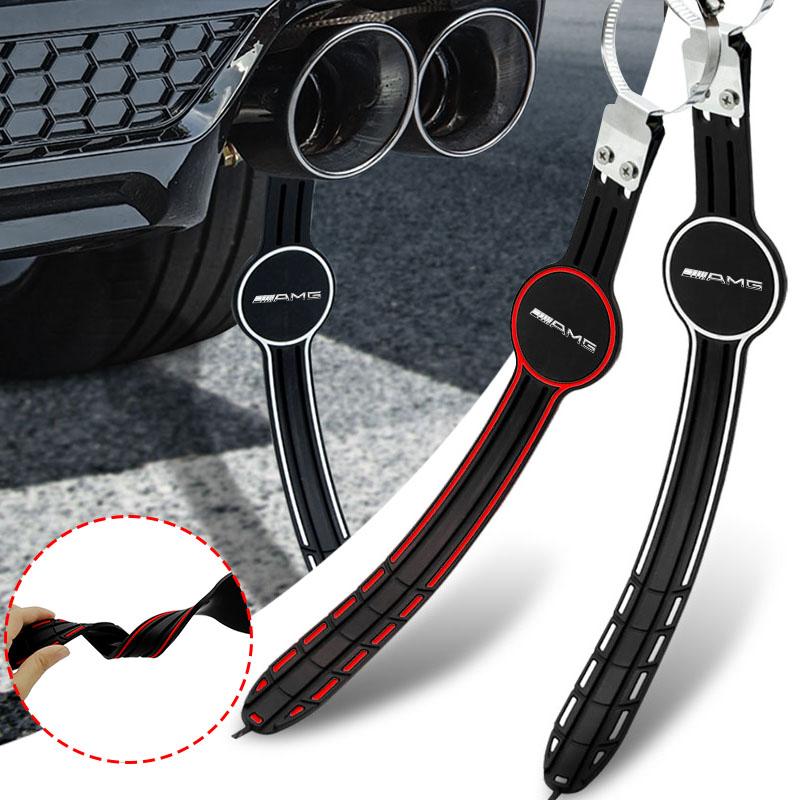Car Anti-static Belt Grounding Car Safety Driving Tools Exhaust Pipe Stickers For Mercedes Benz A300 A200 CLK CLA A180 E220 A300