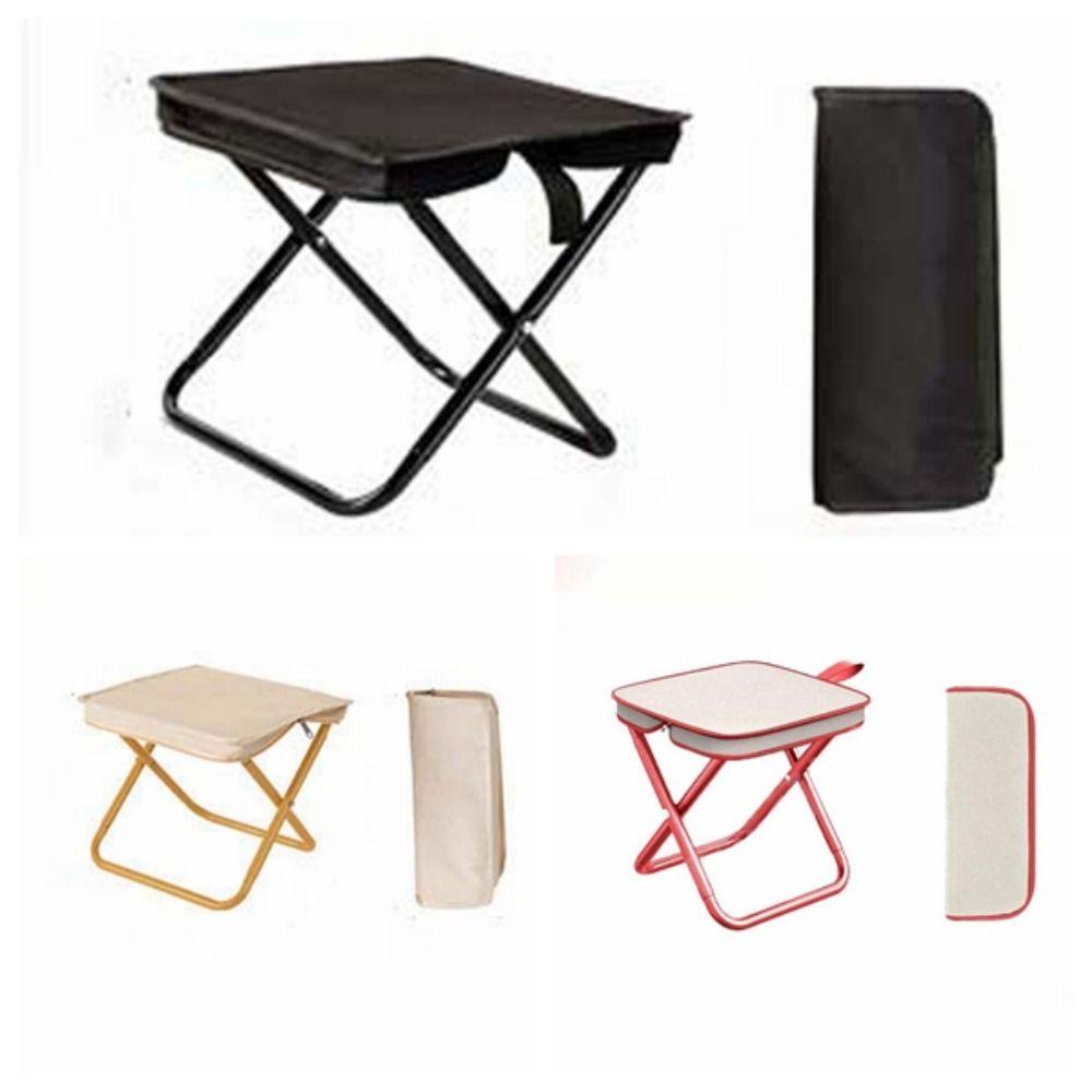 Ultra-light Portable Zipper Campstool Anti-splash Water Camp Chair Outdoor Picnic Bench  Fishing