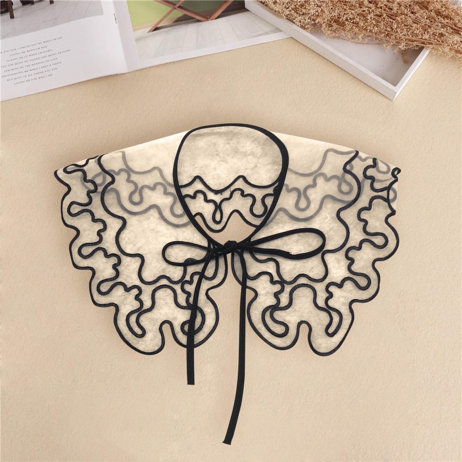 

Женские топы, модный искусственный воротник, украшение на ложный воротник One size