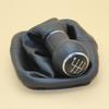 Für Seat Leon 2000 2001 Toledo 1999 2000 2001 Car-Styling 6 Gang 23 mm ert Loch Schaltknauf mit Ledermanschette