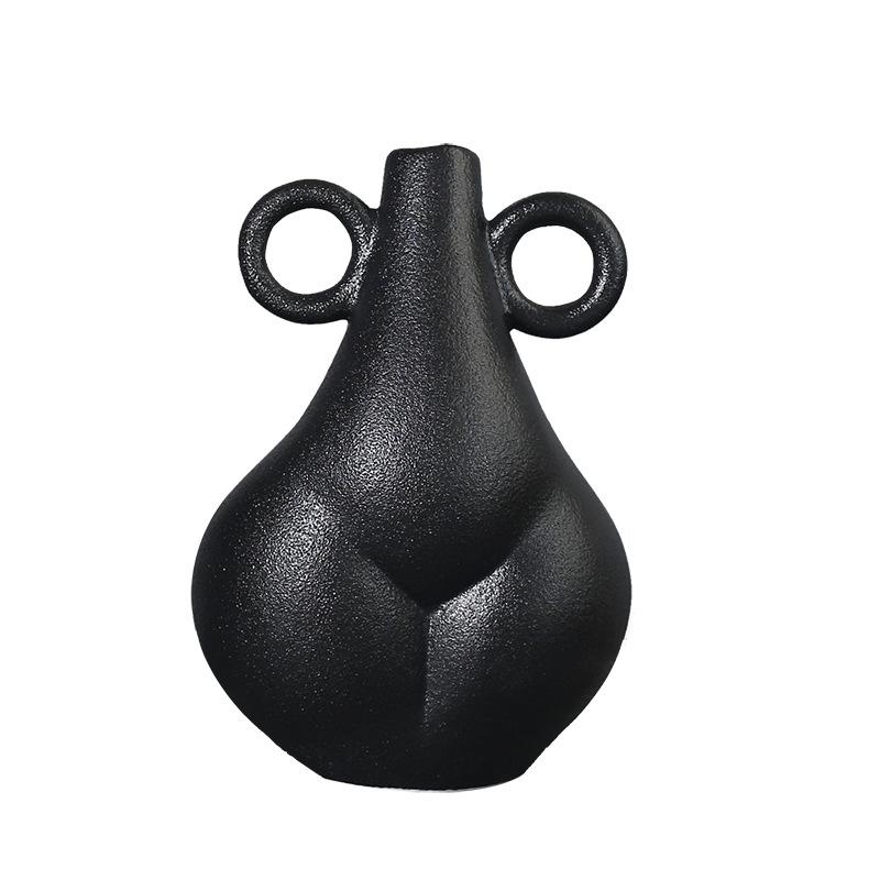 Nordic Creative Flower Arrangement Vase Ornament Home Living Room Tv Cabinet Bedroom Soft Decoration