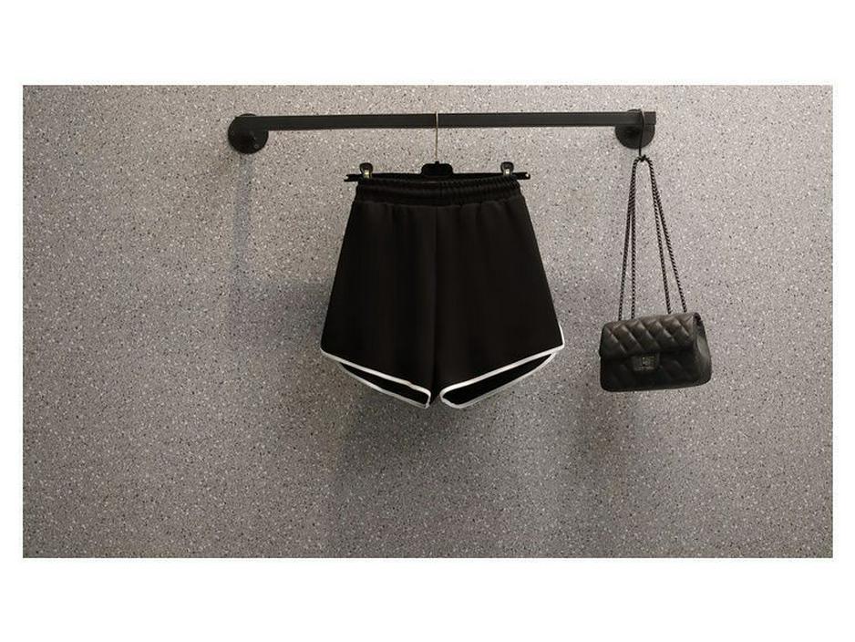 Plus Size Women's Summer Fashion Slimming Set: Irregular Top & Sports Shorts