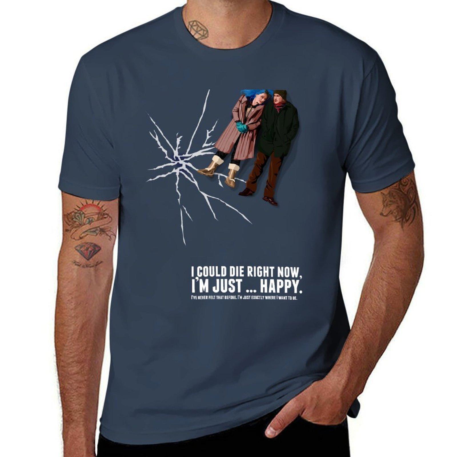 I Could Die Right Now Im Just Happy Tshirt Fitness Quick Dry Short Sleeve Top S