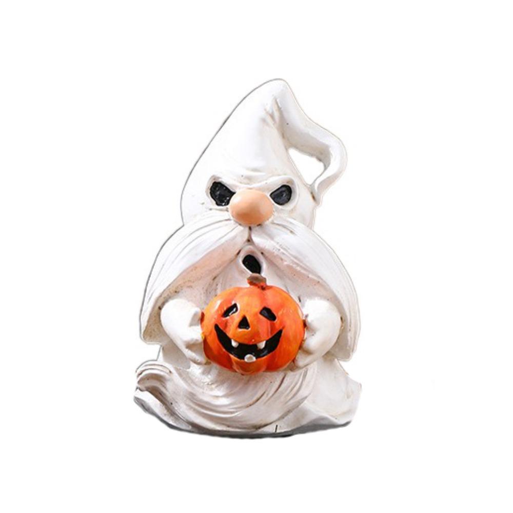 

Хэллоуинская тематическая мультяшная стоящая фигурка привидения Украшение привидение Хэллоуин Детский подарок на день рождения Style C