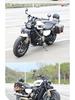 Qianjiang Flash 350 Motorcycle Bumper Canvas Side Bag & Rear Rack