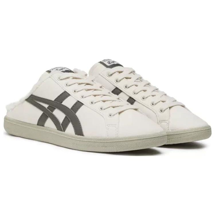 ONITSUKA TIGER DD Trainer Synthetic Leather Comfortable Shock Absorption Low Top Casual Shoes Unisex Sneaker Beige 1183C087-200