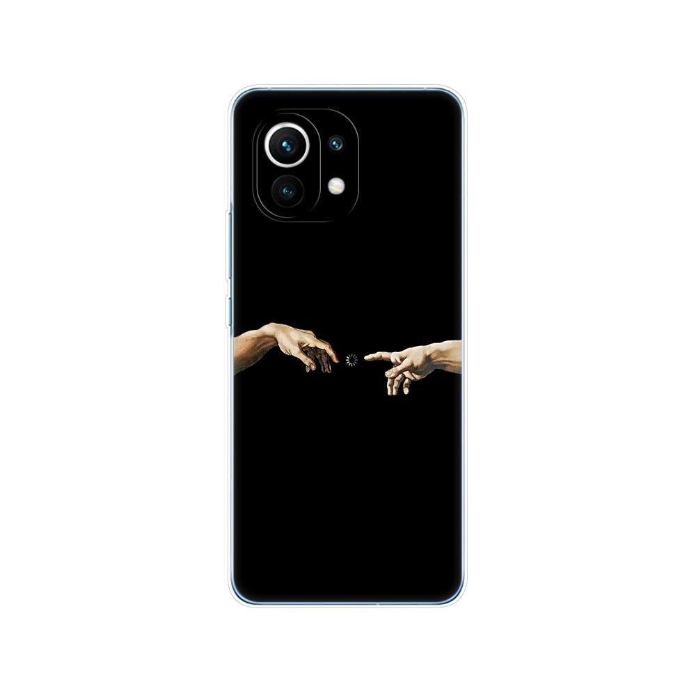 Für xiaomi Mi 11 | Mi 11 Lite 4G 5G NE| Mi 11i | Mi 11 Ultra Hülle Rückseite xiaomi11 i 11Lite Telefonhülle Xiomi Mi11Lite Silikon TPU