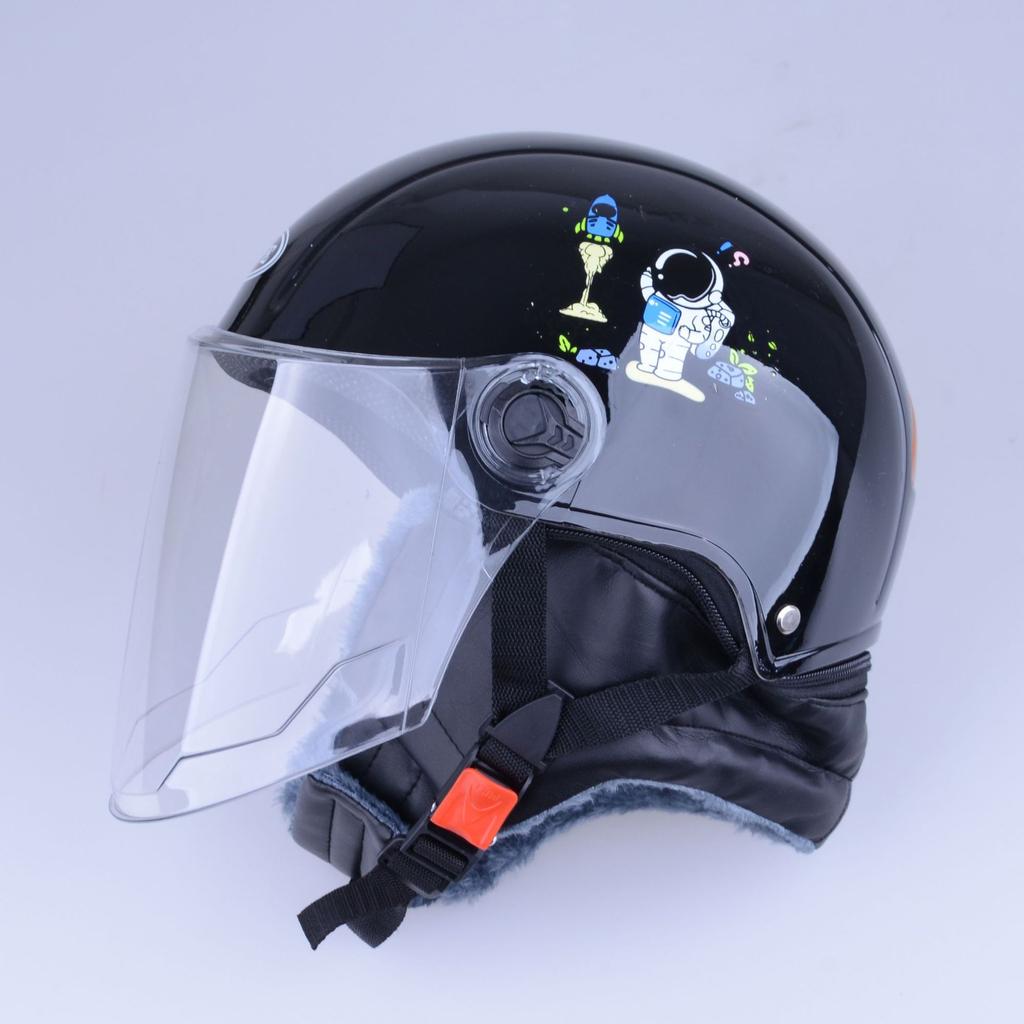 Battery Car Scarf Protective Cap Motorcycle with Four Seasons, Autumn Warmth, Men's and Women's Spring and Autumn Electric Vehicle Helmets