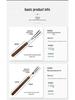 Stainless Steel BBQ Meat Fork with Wood Handle