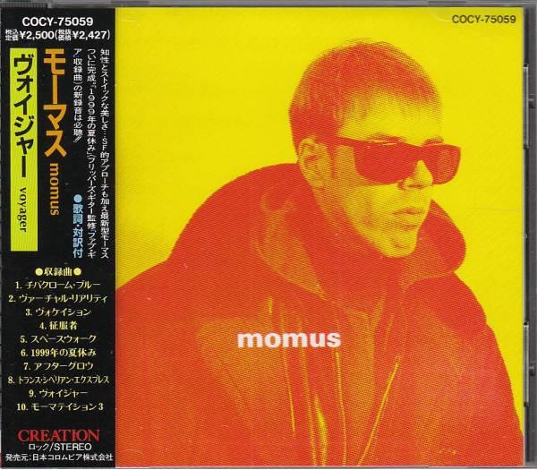 CD MOMUS - Voyager COCY75059 Creation Record 1992 Japan Dance & Electronica Used