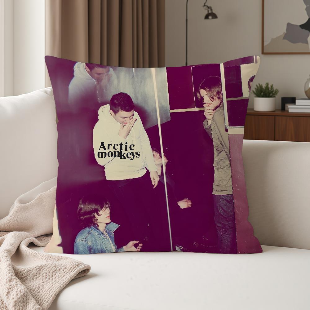 Rock Band AArctic MMonkeys Pillow Case Suitable For Bedrooms Living Rooms Cars Home Decoration