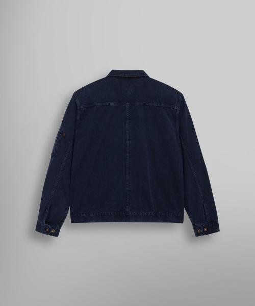 Alpha Industries Cotton Work Overshirt Replica Blue