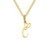 St. Delan Versatile 26-Letter Stainless Steel DIY Necklace Pendant