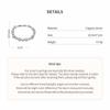 Elegant Zircon Love Heart Flower Bracelet for Women: Fashionable & Versatile Hand Jewelry