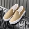 Microfiber Leather Surface Summer New Soft Bottom Breathable Lazy Shoes Student Flat Bottom