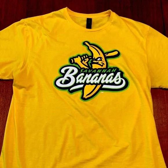 Savannah Bananas Baseball Shirt Classic GOLD Unisex S-5XL Shirt 2MD728