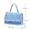 Fashion Women's Crossbody Bags Lady Tassel Shoulder Bags Female Casual Denim Handheld Messenger Bag  New Trend Handbags
