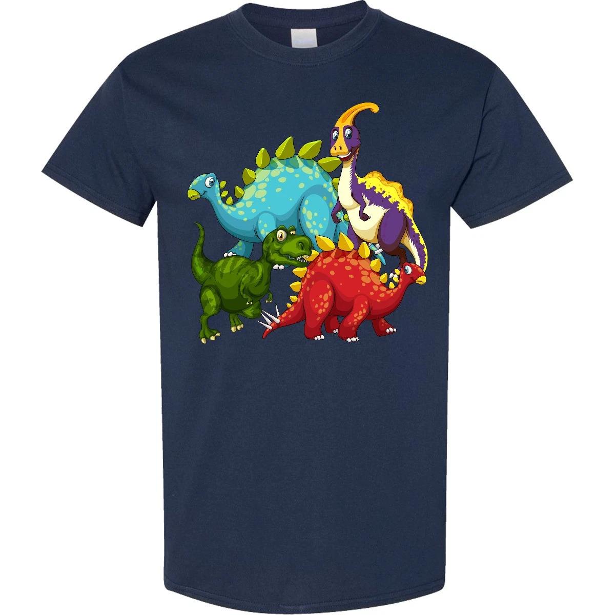 Inktastic Cute Dinosaurs T-Shirt Dinosaur Birthday Party Animals Animal s 150