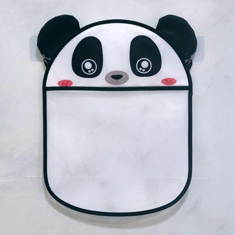 Childrens Bathroom Mesh Storage Bag Waterproof Hanging Toy Organizer For Bathtub Use