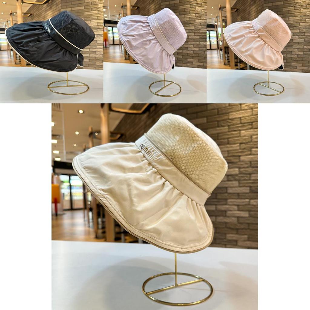 Adjustable Wide Brim Sun Hat Women's Fashionable Commute Spring Big Brim Mesh Hat