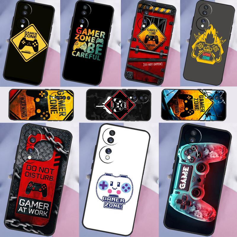 Game Console Gamer Zone Case For Huawei P20 Pro P50 P40 P30 Lite P Smart Z Nova 5T Honor 50 70 X7 X8 X9 Back Cover